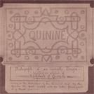 Quinine used as invisible ink